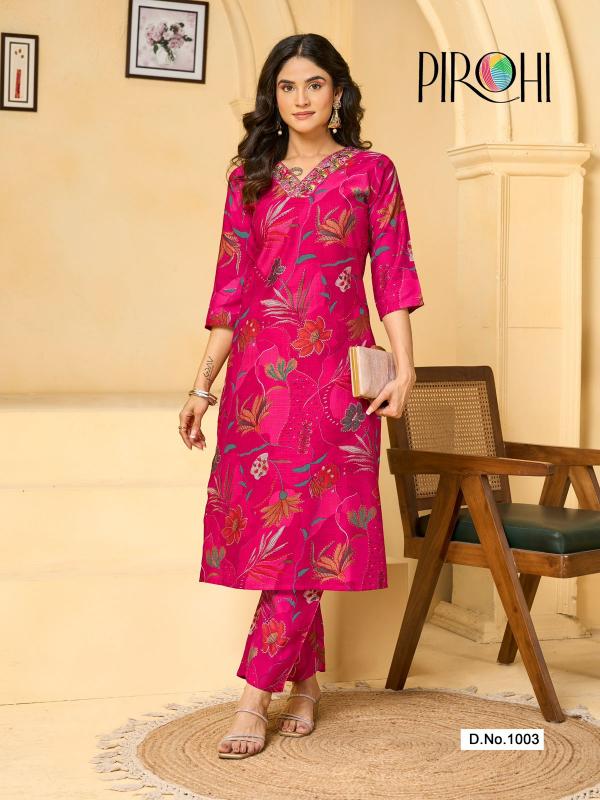 Pirohi krishi 2 kurtis wholesale